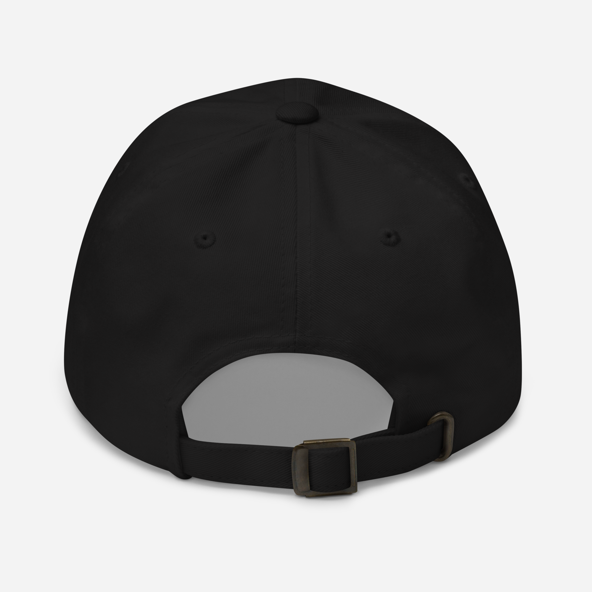 Back of black hat